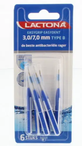 Easygrip Type B 3-7 mm 6 stuks Lactona