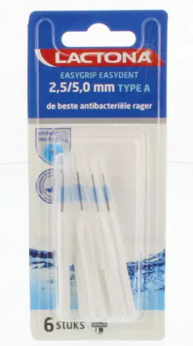 Easygrip Type A 2,5-5 mm 6 stuks Lactona