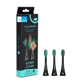 Opzetborstels Super Clean 3 stuks HappyBrush